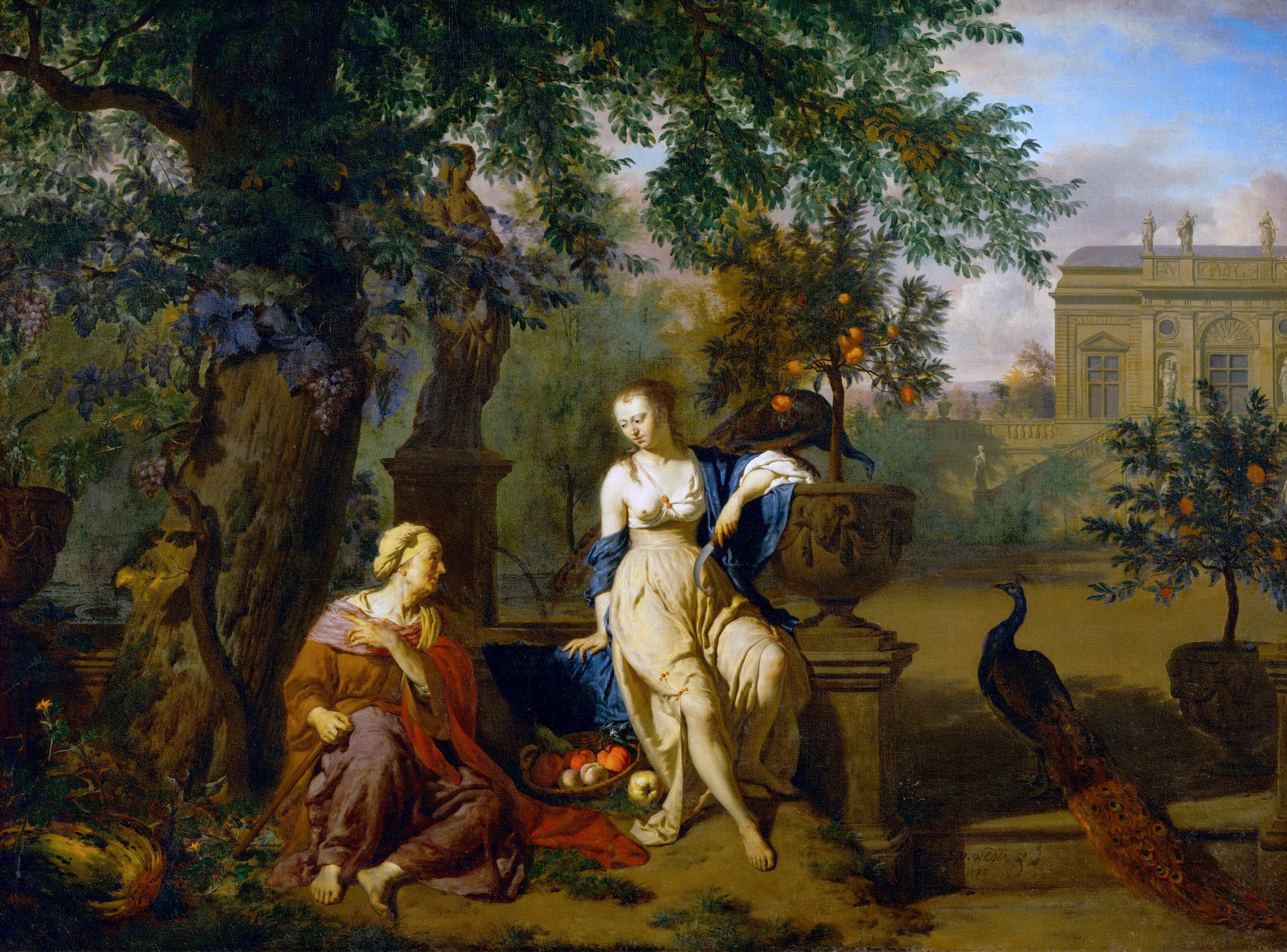 Vertumnus und Pomona